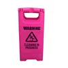 Original manufacturer free sample Green Pink Floor sign Wet floor sign Caution sign