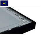 wall mounted sound transparent 4k projection screen with 60 mm aluminum frame