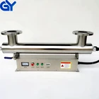 55W 12GPM UV lamp SS 304 stainless steel uv water sterilizer for drinking water with CE RoHS certificate