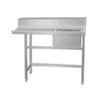restaurant stainless steel sorting fish cleaning working tables