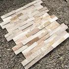 Slate stone facade cladding