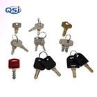 High quality zinc alloy furniture metal lock Keys