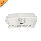 Table White Custom Table Cover Party Wedding Table Cloth For Hotel Home White Table Decoration