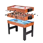 Factory Outlet 4 inch 3 in1 multi-game table indoor sports game table air hockey table