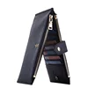 Customized Rfid Blocking Wallet Women Double Long Zipper Leather Bifold Wallet For Women Ladies Purse