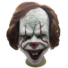 2019 new movie stephen king lt2 king step mask creepy latex horror clown mask