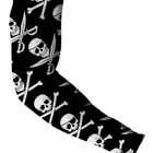 Wholesale Quick Dry Black Skull Custom Arm Sleeves Sport For Men/Women