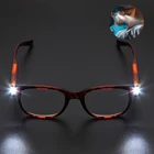 In Stock Wholesale PC Frame Diopters +1.0 +1.5 +2.0 +2.5 +3.0 +3.5 Old Men Reading Glasses With Led Light