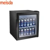 52L Small Commercial Refrigerator, Glass Door Display Fridge