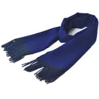 Blue Wool Scarf Blue Phoenix 30% Cashmere 70% Wool Adult Needle Felting Fashion Scarf Women