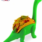 CHRT Perfect Prehistoric Gift Snack Dish Black Pink Green Carton Dinosaur Taco Shell Holder Set