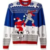 Knitted Mens Jumper Ugly Christmas Sweaters