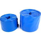 Customized 10 Inch agriculture irrigation flexible water PVC lay flat hose