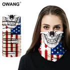 Multifunctional Custom Skull Outdoor Sports Stretchy Headwear Bandana for Women