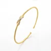 Jewelry Adjustable Cuff 925 Sterling Silver 14k 18k 22k 24k Gold Plated Bangles Bracelets For Woman