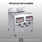 OFG-322 CE 2 pots 4 baskets 2x25l commercial free standing gas deep fryer