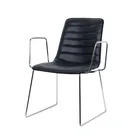 Synthetic Leather chair home furniture European Style Curvy Leisure chair