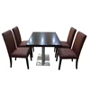 5 Star hotel restaurant furniture wooden table and chairs sets