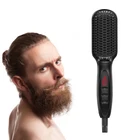2019 Newest Men Beard Straightener Quick Hair Styler For Men Professional 2 In 1 Fast Hair Straightener Comb