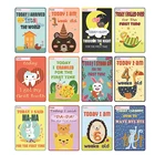 High quality gifts New born nursery gift Paper memory Baby first year Milestone Cards
