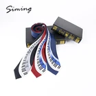 Luxury style lady wholesale oem logo printed floral polyester traditional neckties for university
