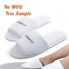 Fast delivery Hotel Slipper Open Toe velour slippers for unisex