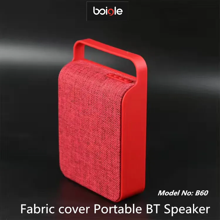 2019 New Products OEM Custom Design cloth Fabric cover Portable Mini Bluetooth Speaker for gift - ANKUX Tech Co., Ltd