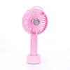 USB handheld mini misting fan cooling humidifier portable air conditioner pedestal fan with water spray