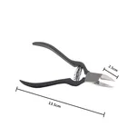 Steel Nipper Nipper Stainless Both OEM And ODM Stainless Steel Toe Nail Nipper Straight Edge Nail Nipper