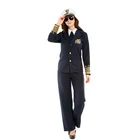 2019 New Woman Adult Captain America Cosplay Clothes Women Cosplay Halloween Costumes