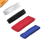 Custom Elastic Cotton Sport Sweatband Headbands Bulk Embroidery Logo Sport Wrist Sweatband