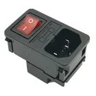 JR-101-1FRSG-03 JEC POLYSNAP INLET AC POWER SOCKET WITH SWITCH & FUSE HOLDER