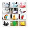 Giant inflatable product colored swan/inflatable pool float for swimming pool/inflatable large toys float product