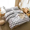 BS-0011 Washed Breathable High Quality Natural Printed King Full Size comforter sets bedding