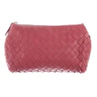 Fashion Custom Braid PU Cosmetic Makeup Wash Bag