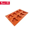Chocolate Wholesale Microwave Leaf Shape Silicone Cake Mold