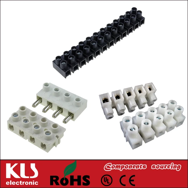 バネ端子台2.54mmピッチ2345681012141618kls2-141v-2.5420ピン、 ul、 cerohs指令仕入れ・メーカー・工場