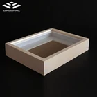 New design seamless wooden family photo picture deep shadow box frame