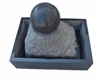 Shanxi Black Granite Sphere Water Fountain Stone Garden Mini Fountain Outdoor Water Fountain Ball