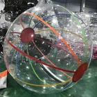 Colorful inflatable water ball transparent water walking ball for adults or kids