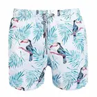 Custom design your own printed sexy waterproof beachwear men swimming trunks