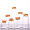 37mm flat bottom glass test tubes with cork stoppers