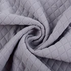 2021 Hot sale polyester spandex for garments plain knit brocade jacquard fabric
