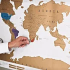 new designed world travel custom world map scratch