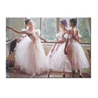 Handpainted canvas oil paintings of ballet dancers