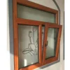 good quality swing and tilt-turn casement aluminum clad wood window