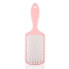 Ningbo custom logo plastic paddle nylon tooth hair brush