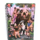 Custom 3D hardcover a5 paper school spiral notebook