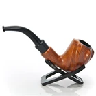 RL-W3071 High density durable carved fancy smoking pipes ebony pipe tobacco briar