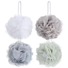 Mesh Net Puff Bath Scrubber Sponges Loofah Shower Scrunchie Large for Men Women